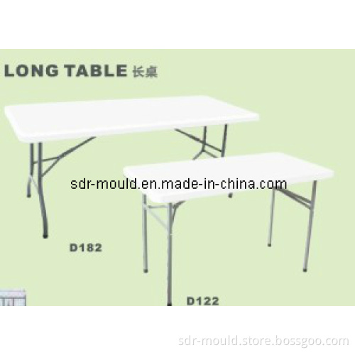 Long Plastic HDPE Outdoor Table\Plastic Mold